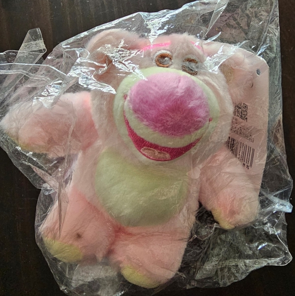 NWT Disney Lotso Plush Japan Keychain